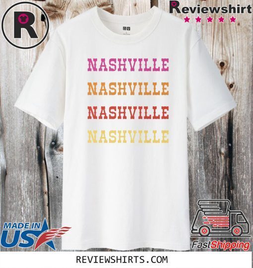 Nashville Strong Support Nashville Official T-Shirt