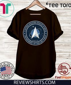 New United States Space Force Logo USSF Tee Shirt