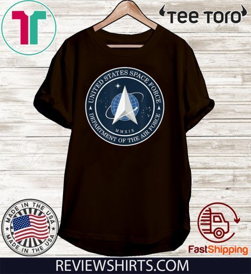 New United States Space Force Logo USSF Tee Shirt