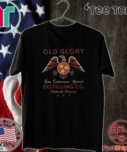 Old Glory Distillery Tee Shirt Clarksville Tennessee