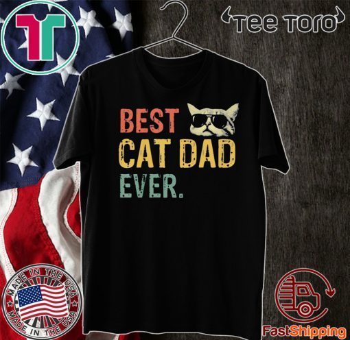 Best Cat Dad Ever 2020 T-Shirt