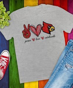 Peace Love Cardinals Limited Edition T-Shirt