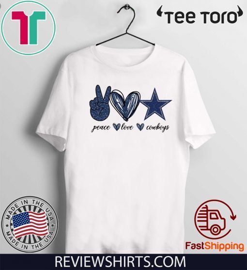 Peace Love Cowboys 2020 T-Shirt