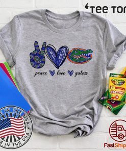 Peace Love Gators Original T-Shirt