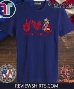 Peace Love Lucky Frenchie 2020 T-Shirt