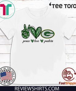 Peace Love Packers 2020 T-Shirt