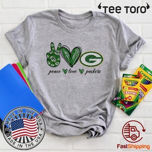 Peace Love Packers 2020 T-Shirt