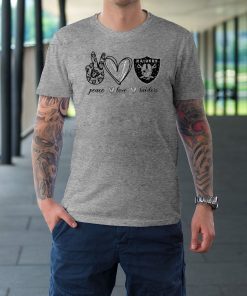 Peace Love Raiders 2020 T-Shirt