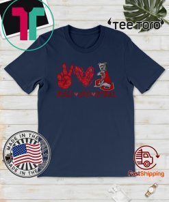 Peace love Pitbull Original T-Shirt