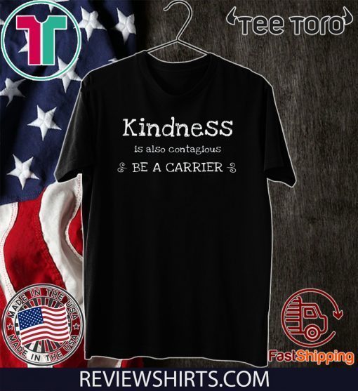 Positive Message Shirt - KINDNESS IS CONTAGIOUS - Cold Flu Virus T-Shirt