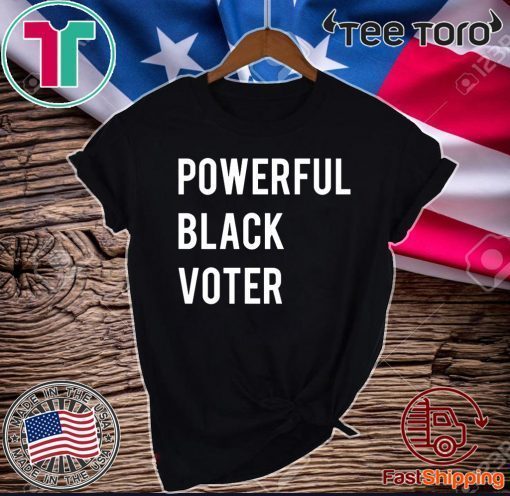 Powerful Black Voter Official T-Shirt