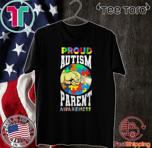 Proud Autism Parent Awareness Official T-Shirt