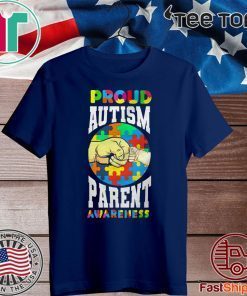 Proud Autism Parent Awareness Official T-Shirt