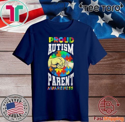 Proud Autism Parent Awareness Official T-Shirt