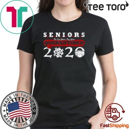 Quarantined Class of 2020 Graduation Seniors Anti Virus T-Shirt