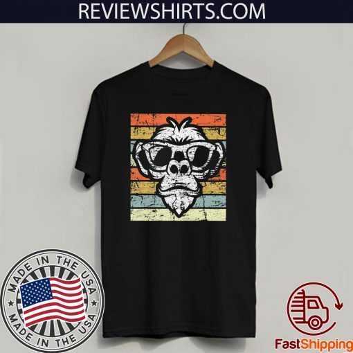 Retro Monkey Shirt – Vintage Style Monkeys T-Shirt