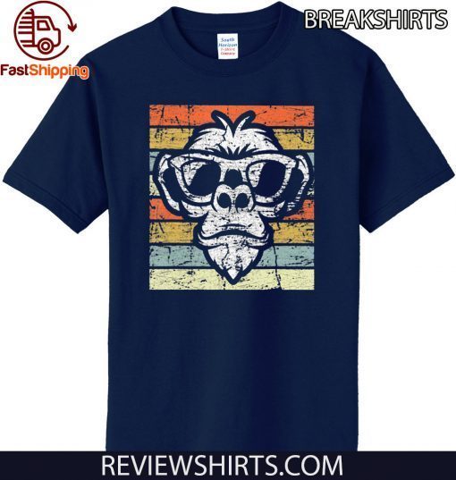 Retro Monkey Shirt – Vintage Style Monkeys T-Shirt