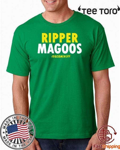 Ripper Magoos Bob Menery Official T-Shirt