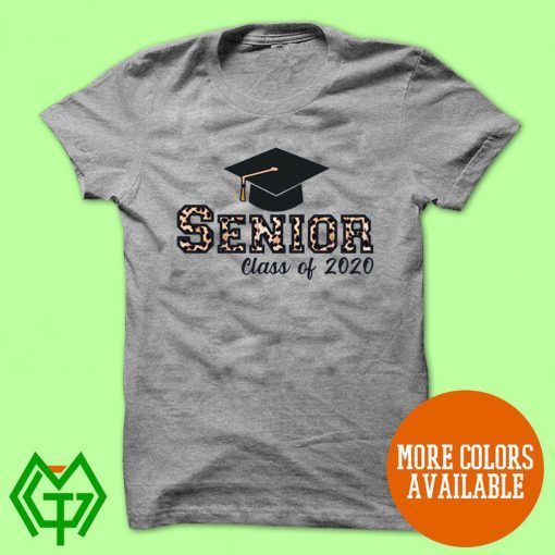 SENIOR CLASS OF 2020 GRADUATE GRADUATION NOVELTY SHIRT T-SHIRT