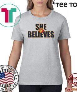 SHE BELIEVES T-SHIRT WARRIORS