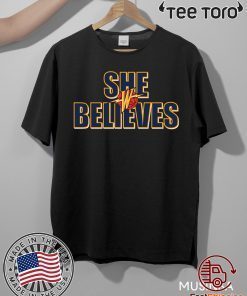 SHE BELIEVES WARRIORS T-SHIRT