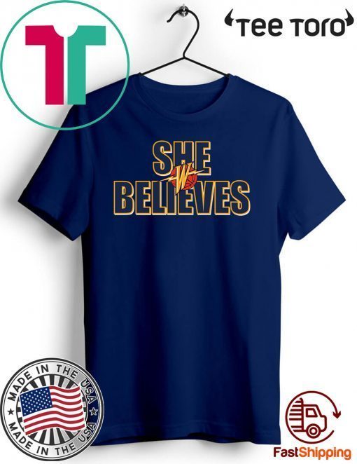 SHE BELIEVES WARRIORS T-SHIRT