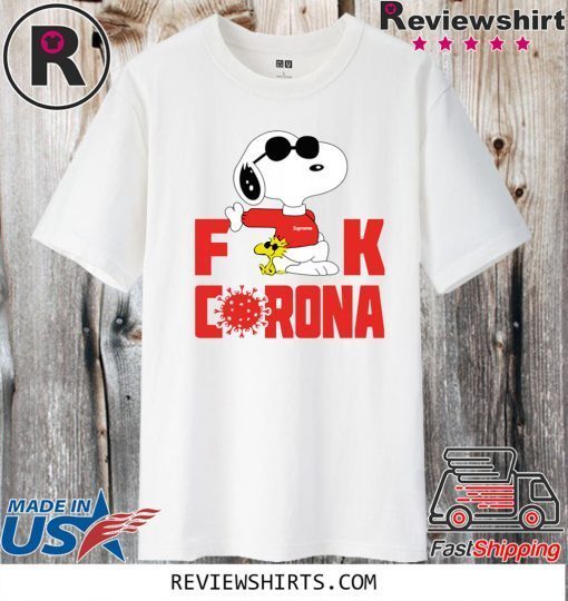 SNOOPY FUCK CORONA 2020 T-SHIRT