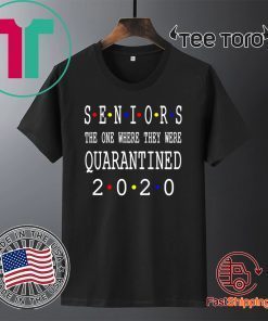 Class Of 2020 Graduation Senior Funny Quarantine Original T-Shirt - Senior 2020 Shit Getting Real Shirt