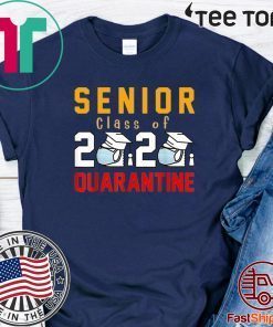 Senior Class of 2020 Quarantine Graduation Toilet Paper Shirt T-Shirt