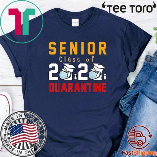 Senior Class of 2020 Quarantine Graduation Toilet Paper Shirt T-Shirt