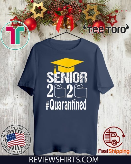 Senior Class of 2020 Shit Just Got Real Graduation Toilet Paper Classic T-Shirt