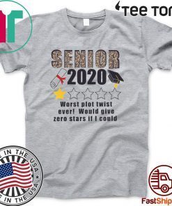 Seniors The One Where They Were Quarantined 2020 Shirt T-Shirt