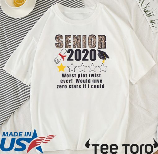 Seniors The One Where They Were Quarantined 2020 Shirt T-Shirt