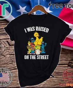 Sesame Street I was raised on the street Gift T-Shirt