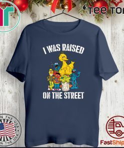 Sesame Street I was raised on the street Gift T-Shirt