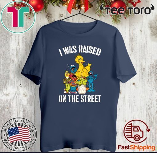 Sesame Street I was raised on the street Gift T-Shirt