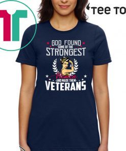 Strongest Women Veteran U.S Veteran Day Official T-Shirt