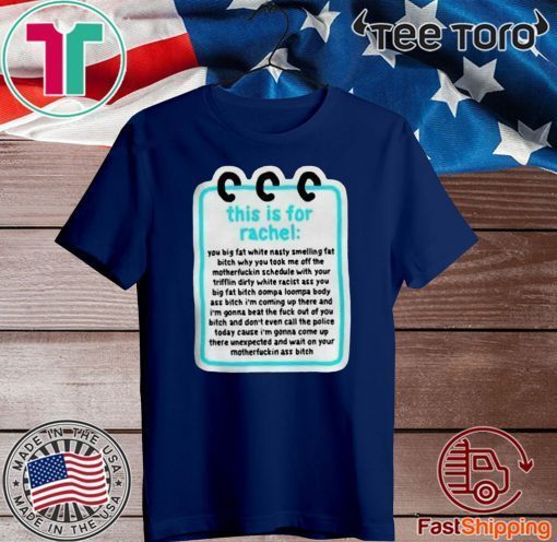 This Is For Rachel Shirts Tik Tok 2020 T-Shirt