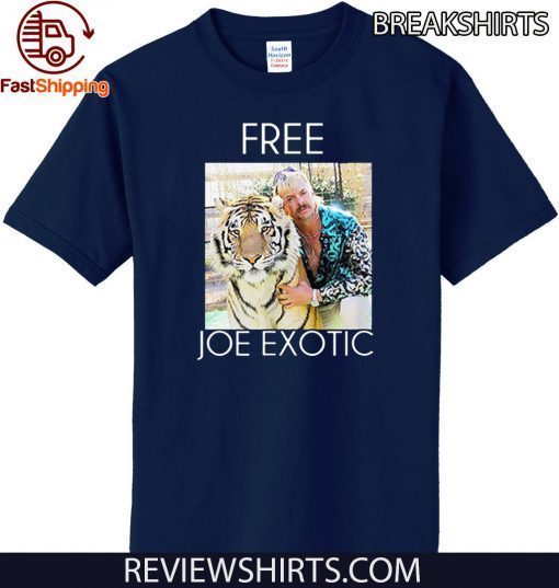 Free Joe Exotic Official T-Shirt Tiger King