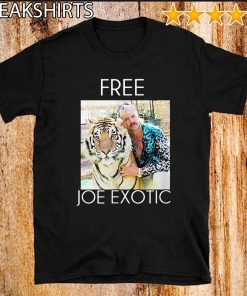 Free Joe Exotic Official T-Shirt Tiger King