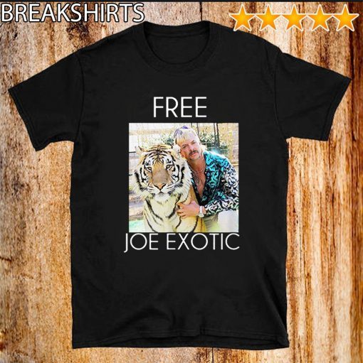 Free Joe Exotic Official T-Shirt Tiger King