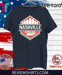 Tornado Nashville Strong I Believe In Tennessee Tee Shirt