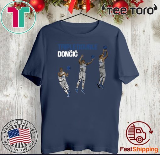 Triple Double Doncic 77 T-Shirt