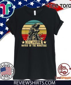 Momzilla Mother Of The Monsters Retro Vintage Official T-Shirt