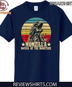 Momzilla Mother Of The Monsters Retro Vintage Official T-Shirt