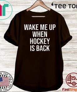 Wake Me Up When Baseball Is Back 2020 T-Shirt