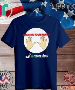 washing hand song coronavirus Official T-Shirt