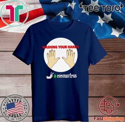 washing hand song coronavirus Official T-Shirt