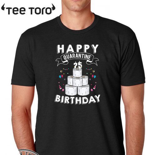 Happy Birthday 2020 The One Where I was Quarantined Funny Quarantine Shirt 75th Birthday Shirt