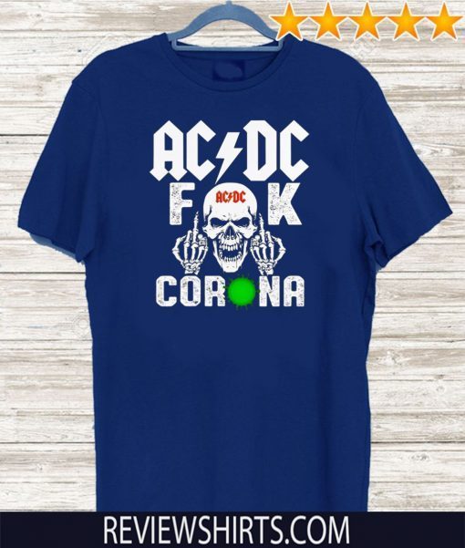 Official AC DC Skull Fuck Corona T-Shirt